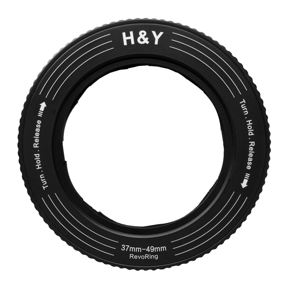 H&Y 37-49mm RevoRing Variable Adapter for 52mm Filters