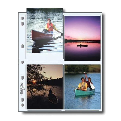 Print File 45-8P pack of 25 for 8 - 4" x 5" prints