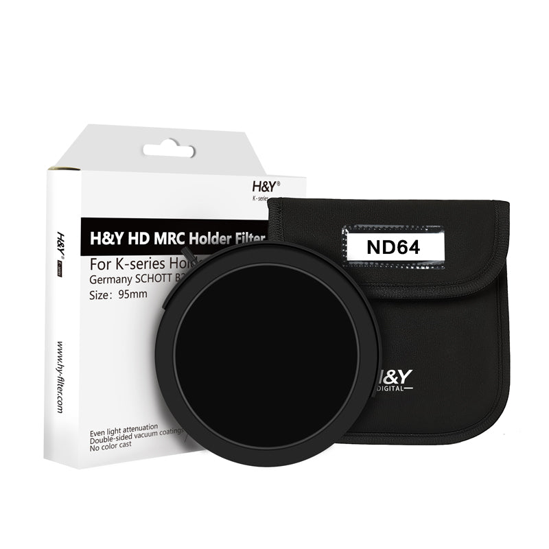 H&Y K-Series 95mm Drop-in ND64 Filter for K-series Holder