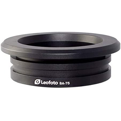 Leofoto BA-75 Half Bowl Adapter for 75mm Systematic Tripods