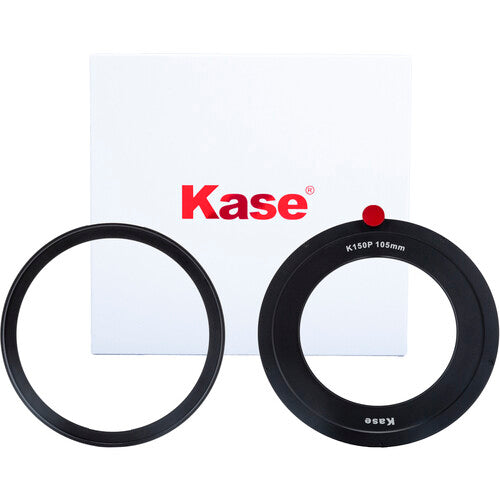 Kase 82-105mm Step-up Adapter Ring including Kase 105mm Adapter ring for K150P System