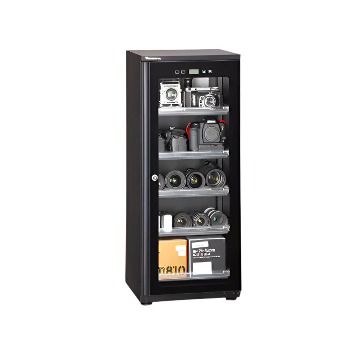 Wonderful DD-129CH (122 Litre) Dry Cabinet with LED Humidity Control Panel