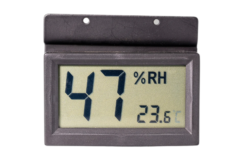 Wonderful Digital Hygrometer for Dry Cabinets (Humidity / Temperature Measure)