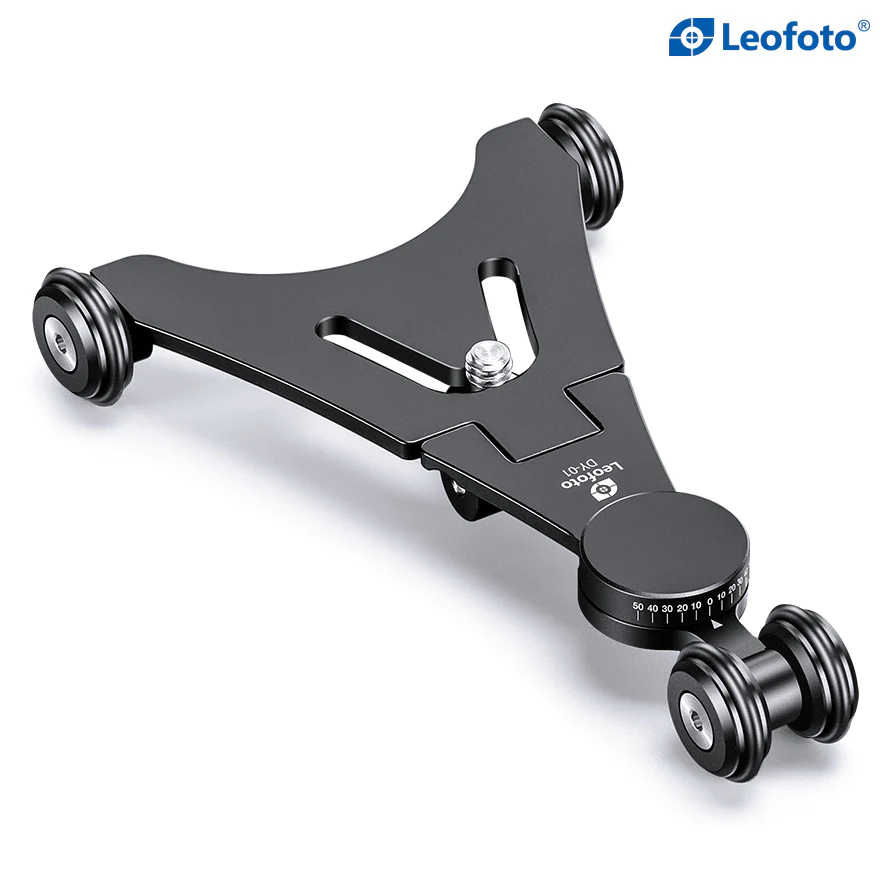 Leofoto DY-01 Foldable Skater Dolly for Smart Phones or Action-Cams