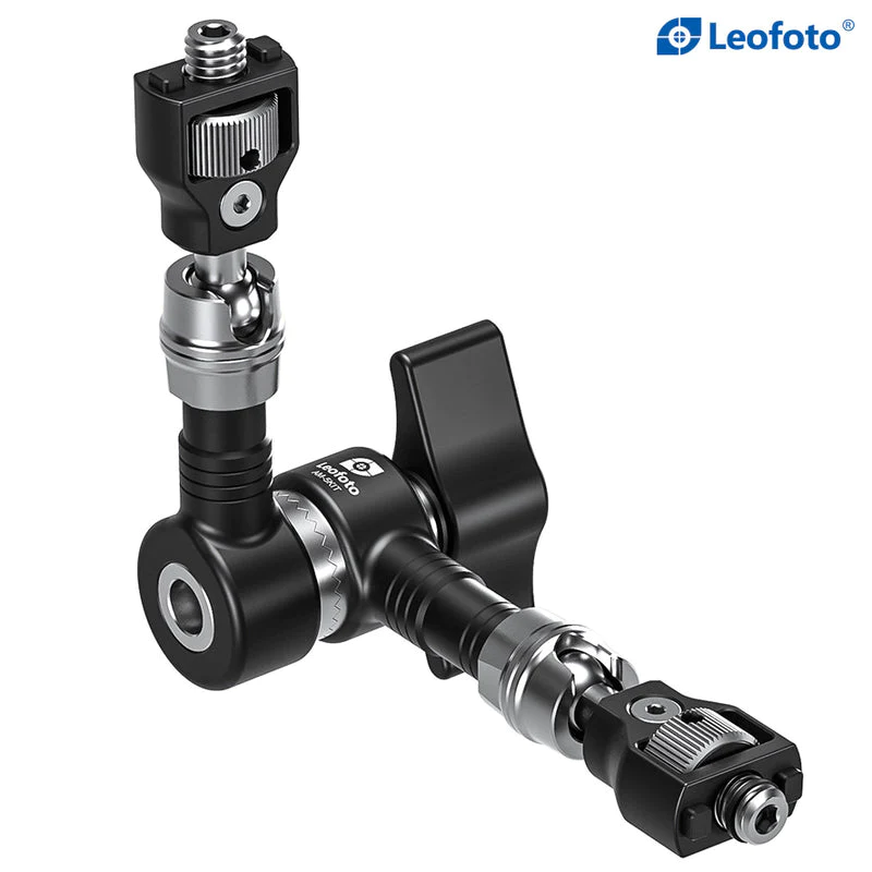 Leofoto AM-5 Articulating Versa Friction Arm with 3/8" CF Adapters