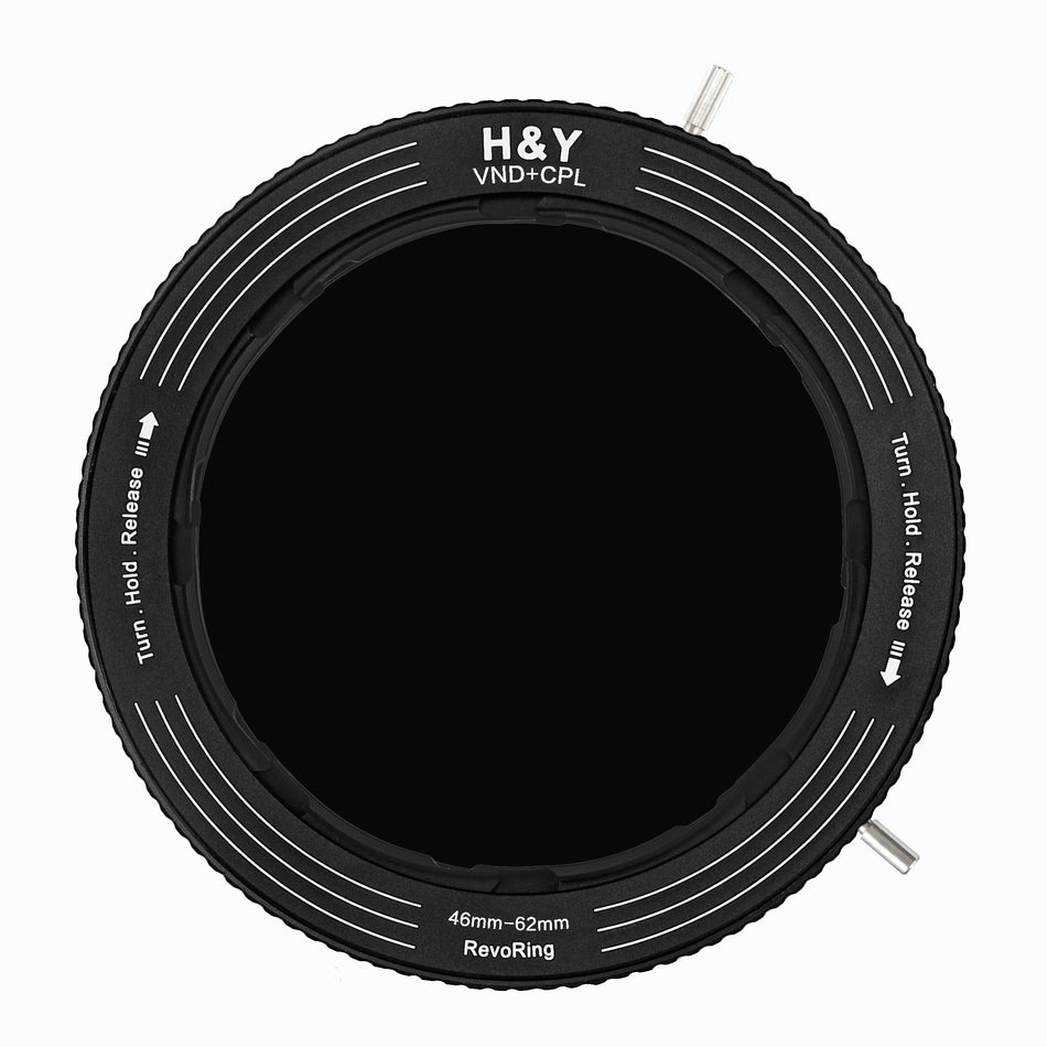 H&Y 58-77mm RevoRing Variable Neutral Density ND3-1000 + Circular Polarizer