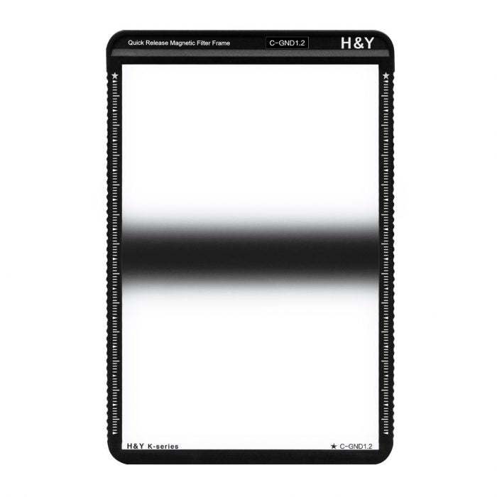 H&Y 100x150mm Centre GND1.2 Filter with Frame