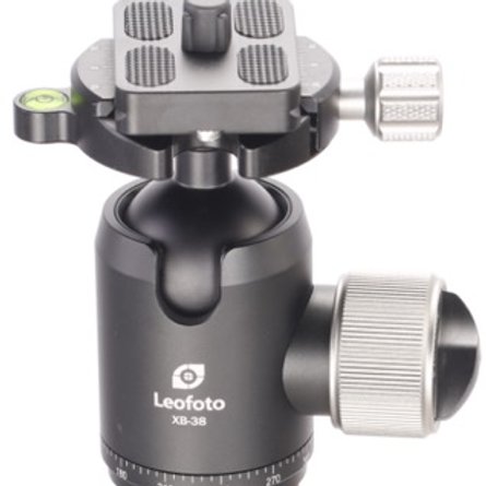 Leofoto XB-38 Pro Ball Head with Clamp and BPL-50N Plate
