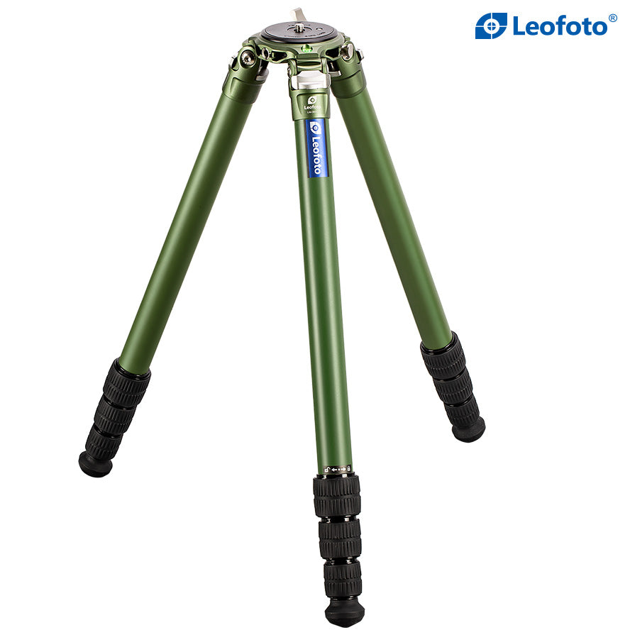 Leofoto LM-364CLO Summit Series Olive 4 Long Leg Section Systematic Carbon Fibre Tripod