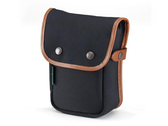 Billingham Delta Pocket - Black Canvas / Tan Leather