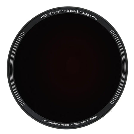 -H&Y Filters ND400 (9 Stop) Magnetic Clip-On Filter for RevoRing (82-95mm)-95mm Filters for Revo & Swift Rings-H&Y Filters