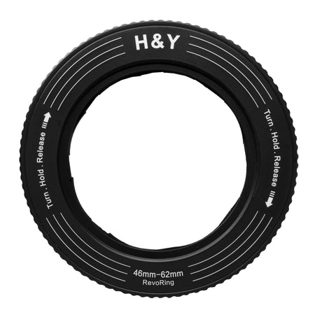 -H&Y Filters RevoRing 46-62mm Variable Adapter for 67mm Filters-Variable Lens Adapter Rings-H&Y Filters