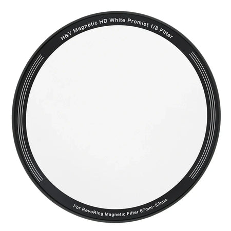 -H&Y Filters 82mm White Promist 1/8 Magnetic Clip-on Filter for RevoRing VND & CPL 67-82mm RNC82-82mm Filters for Revo & Swift Rings-H&Y Filters