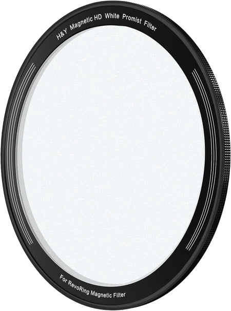 -H&Y Filters White Mist (1/4) Magnetic Clip-on Filter for RevoRing VND & CPL (58-77mm)-77mm Filters for Revo & Swift Rings-H&Y Filters