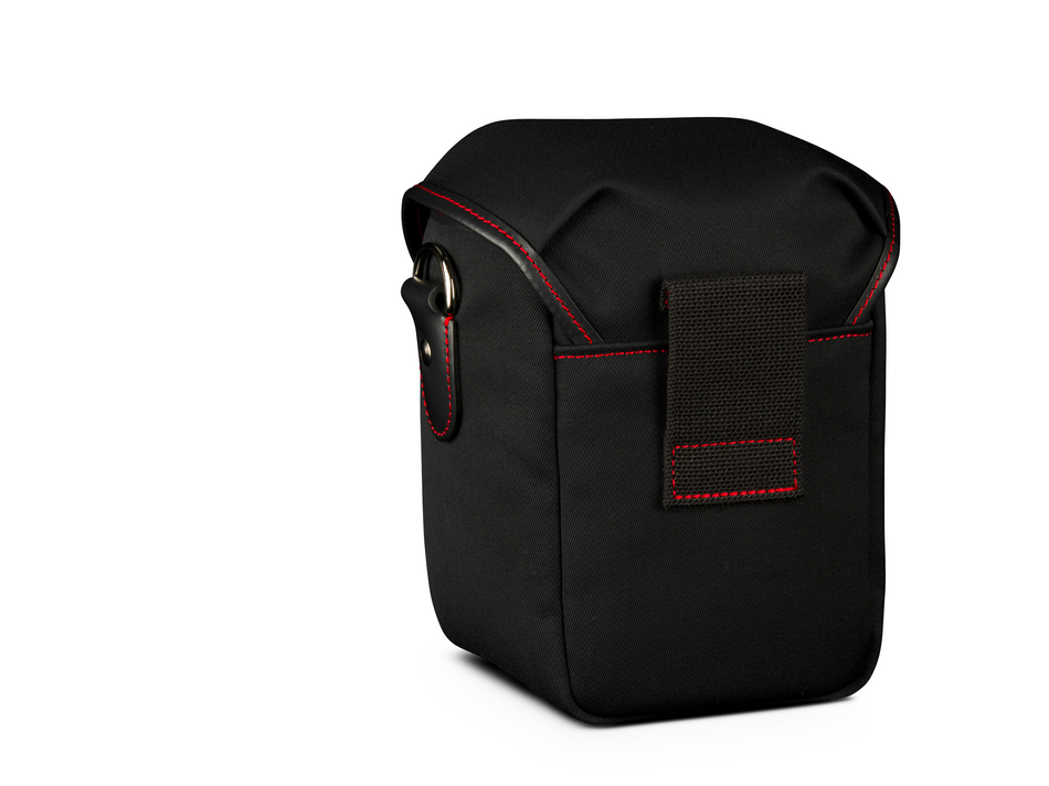 Billingham 50 Years 72 Bag Black/Black with Red Stitching