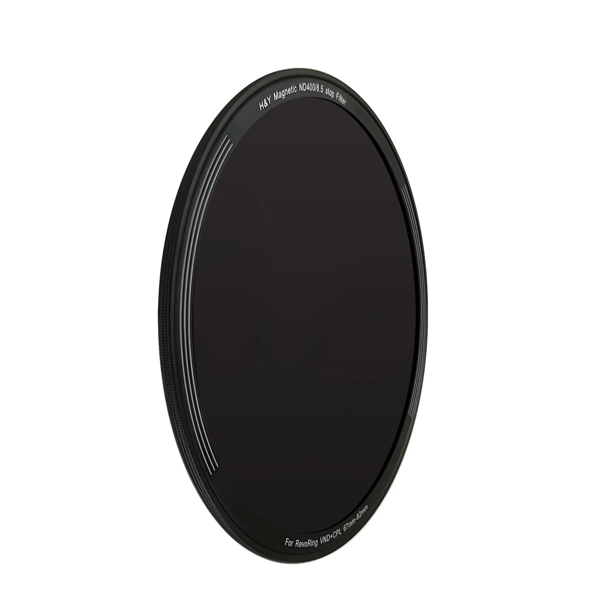 -H&Y Filters ND400 (9 Stop) Magnetic Clip-On Filter for RevoRing (46-62mm)-62mm Filters for Revo & Swift Rings-H&Y Filters