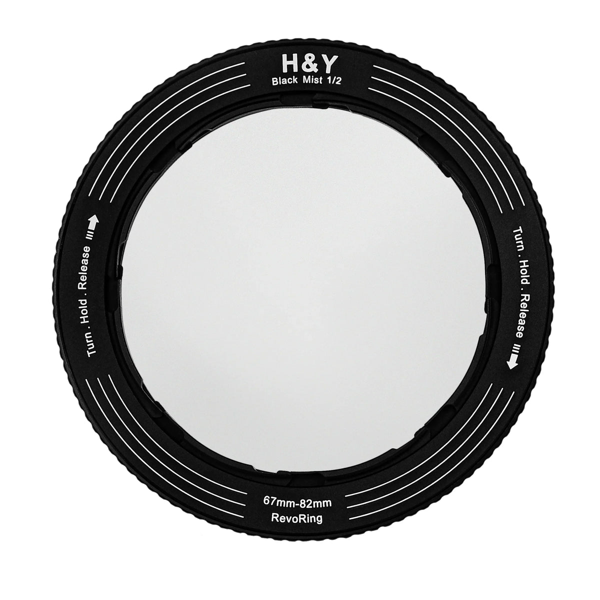 -H&Y Filters RevoRing Black Mist (1/2) Filter (58-77mm)-Variable Lens Adapter Mist Filter-H&Y Filters