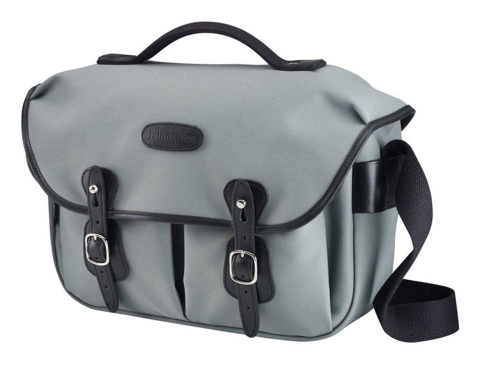Billingham Hadley Pro Camera Bag - Grey Canvas / Black Leather