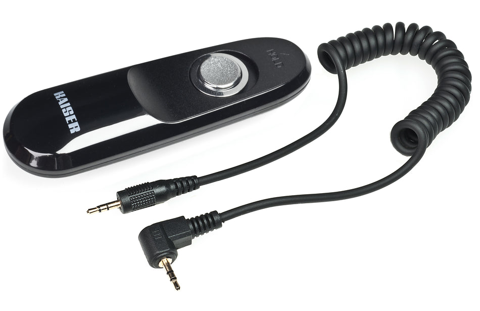 Kaiser Fototechnik 6187 MonoCR-C2 Wired Remote Switch for Canon (RS60-E3), FujiFilm, Olympus, Pentax, Samsung, Sigma Cameras