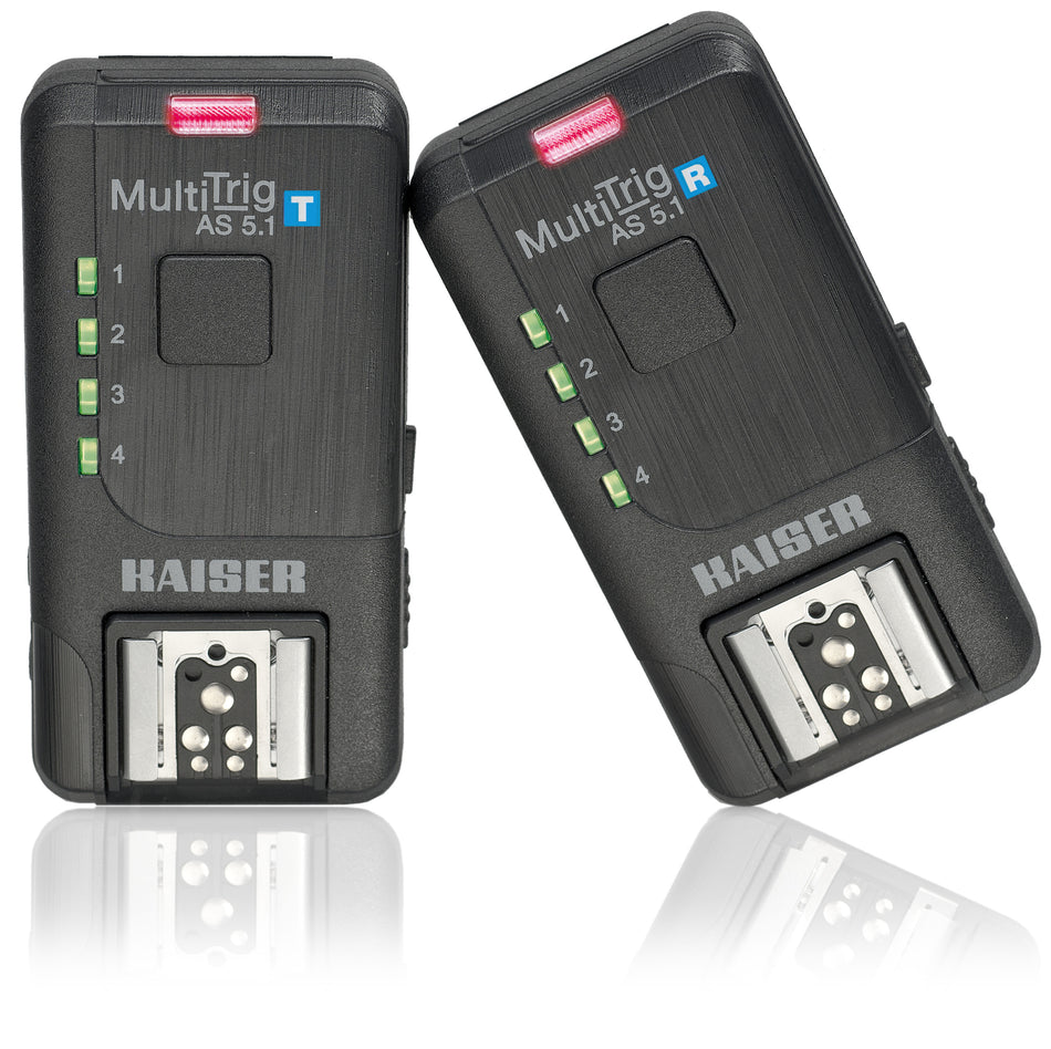 Kaiser Fototechnik 7001 MultiTrig AS 5.1 Radio Trigger Set Xtra for Camera or Flash