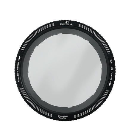-H&Y Filters RevoRing Black Mist (1/2) Filter (58-77mm)-Variable Lens Adapter Mist Filter-H&Y Filters