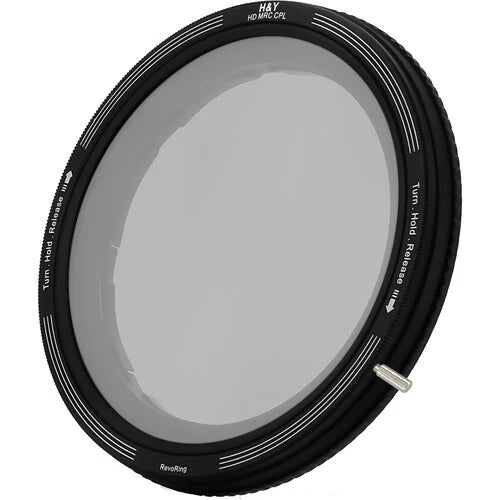 -H&Y Filters RevoRing MRC CPL Filter (58-77mm)-Variable Lens Adapter CPL Filter-H&Y Filters