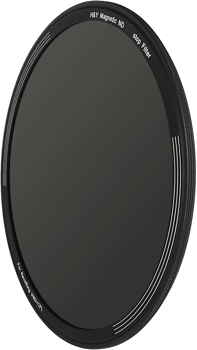 -H&Y Filters ND4 (2 Stop) Magnetic Clip-On Filter for RevoRing (46-62mm)-62mm Filters for Revo & Swift Rings-H&Y Filters