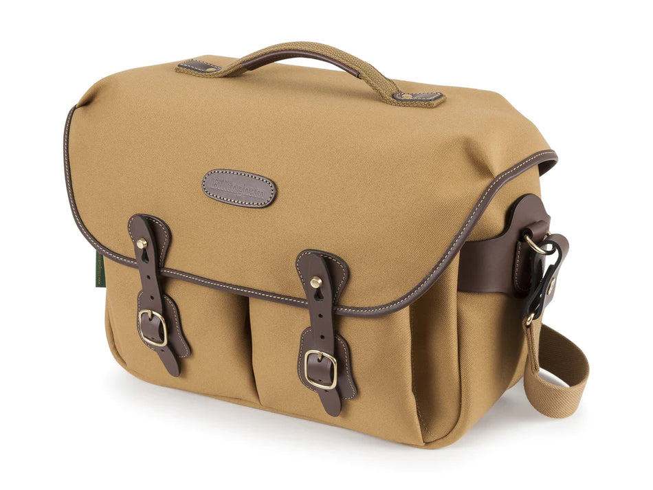 Billingham Hadley One Camera Bag - Khaki FibreNyte / Chocolate Leather