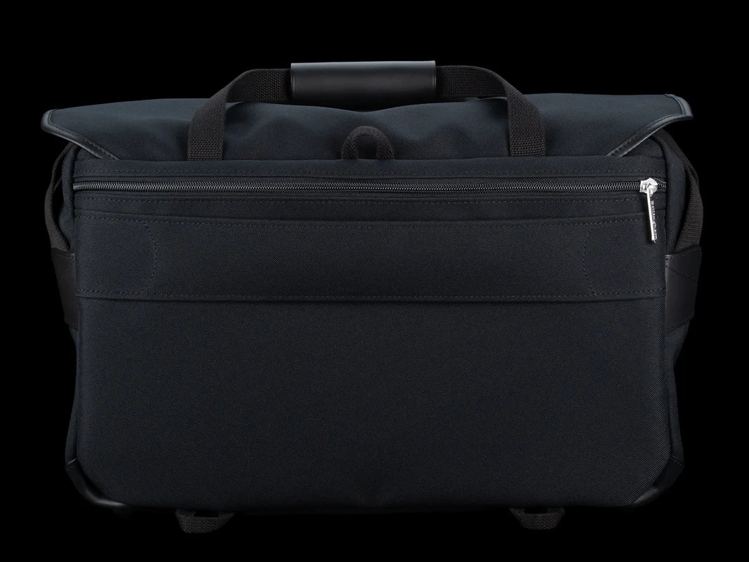 Billingham 555 MKII Camera Bag - Black FibreNyte / Black Leather