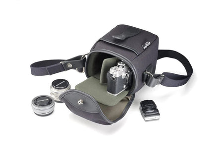 Billingham 72 Camera Bag - Sage FibreNyte / Black Leather