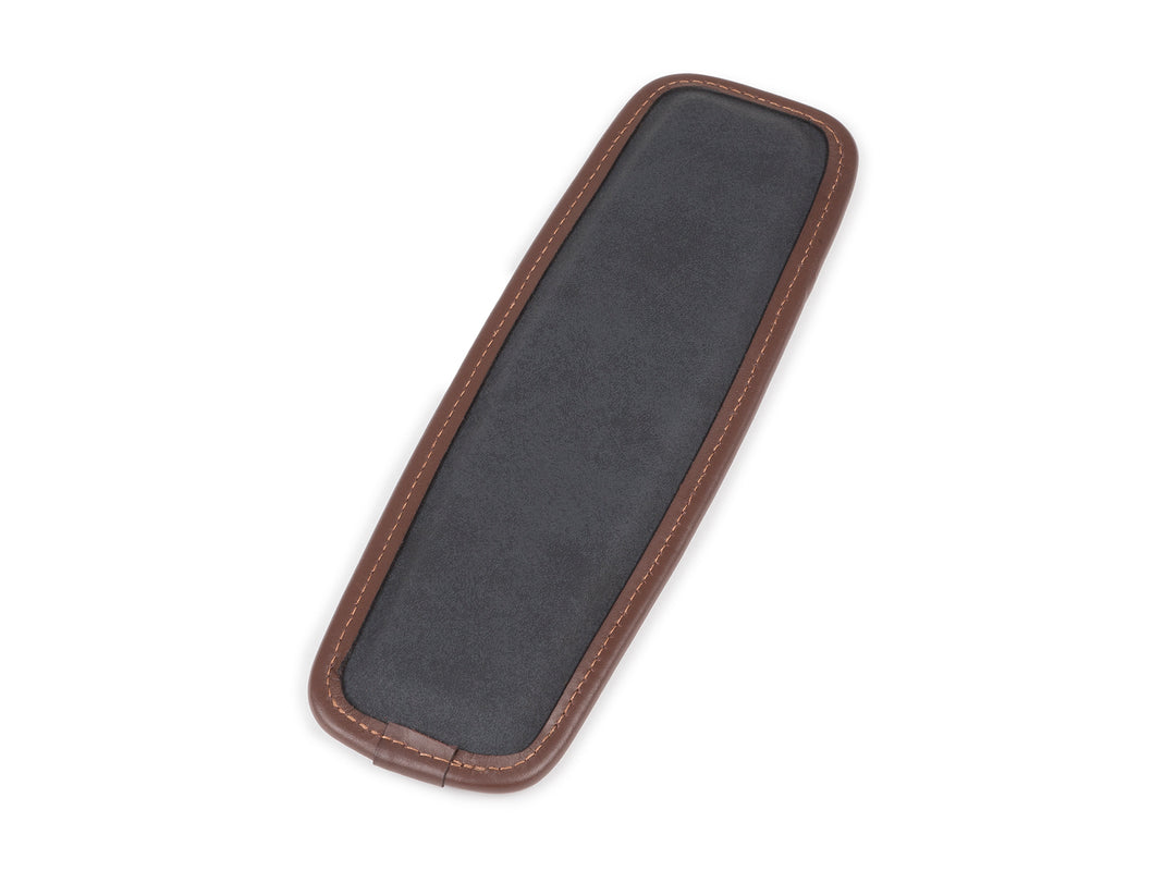 Billingham SP50 Shoulder Pad - Chocolate Leather with Antique Studs