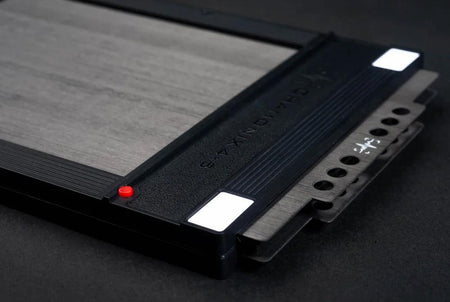 -CHAMONIX FH045P Film Holder 4x5 (Plastic) with Carbon Fibre Dark Slide - Sheet Film-Film Holders-CHAMONIX