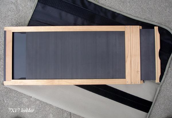 -CHAMONIX FH810 Film Holder 8x10 (Wooden) with Carbon Fibre Dark Slide - Sheet Film-Film Holders-CHAMONIX