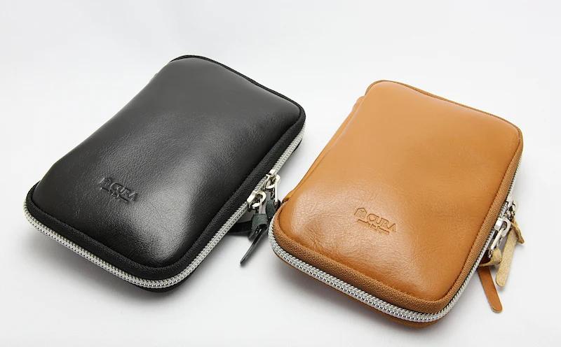 CURA CK-100 Cleaning Set Camel Leather Pouch - includes Kumano Brush + Lens Cleaner (15ml) + Micro Wiper (50 sheets) + Leather Pouch (Camel)