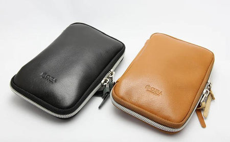 CURA CK-100 Cleaning Set Camel Leather Pouch - includes Kumano Brush + Lens Cleaner (15ml) + Micro Wiper (50 sheets) + Leather Pouch (Camel)