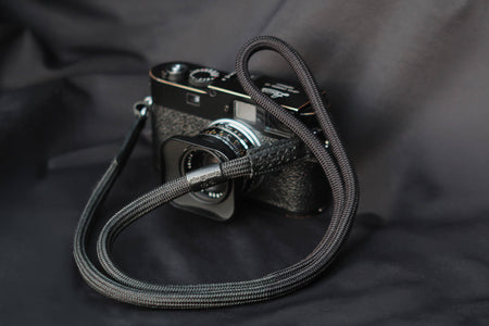 CURA CME-100 SHIMEKIRI (SPECIAL EDITION) Silk Rope Strap (105cm) – Black Ink Monochrome