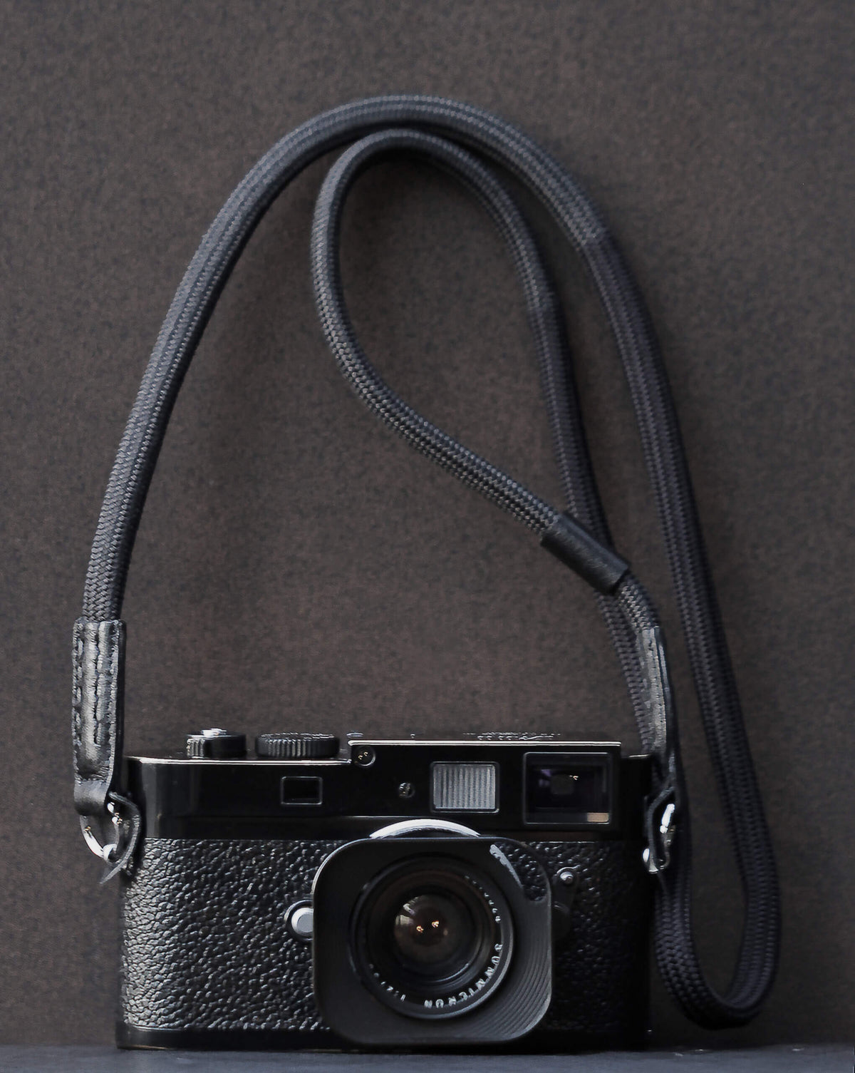 CURA CME-100 SHIMEKIRI (SPECIAL EDITION) Silk Rope Strap (105cm) – Black Ink Monochrome