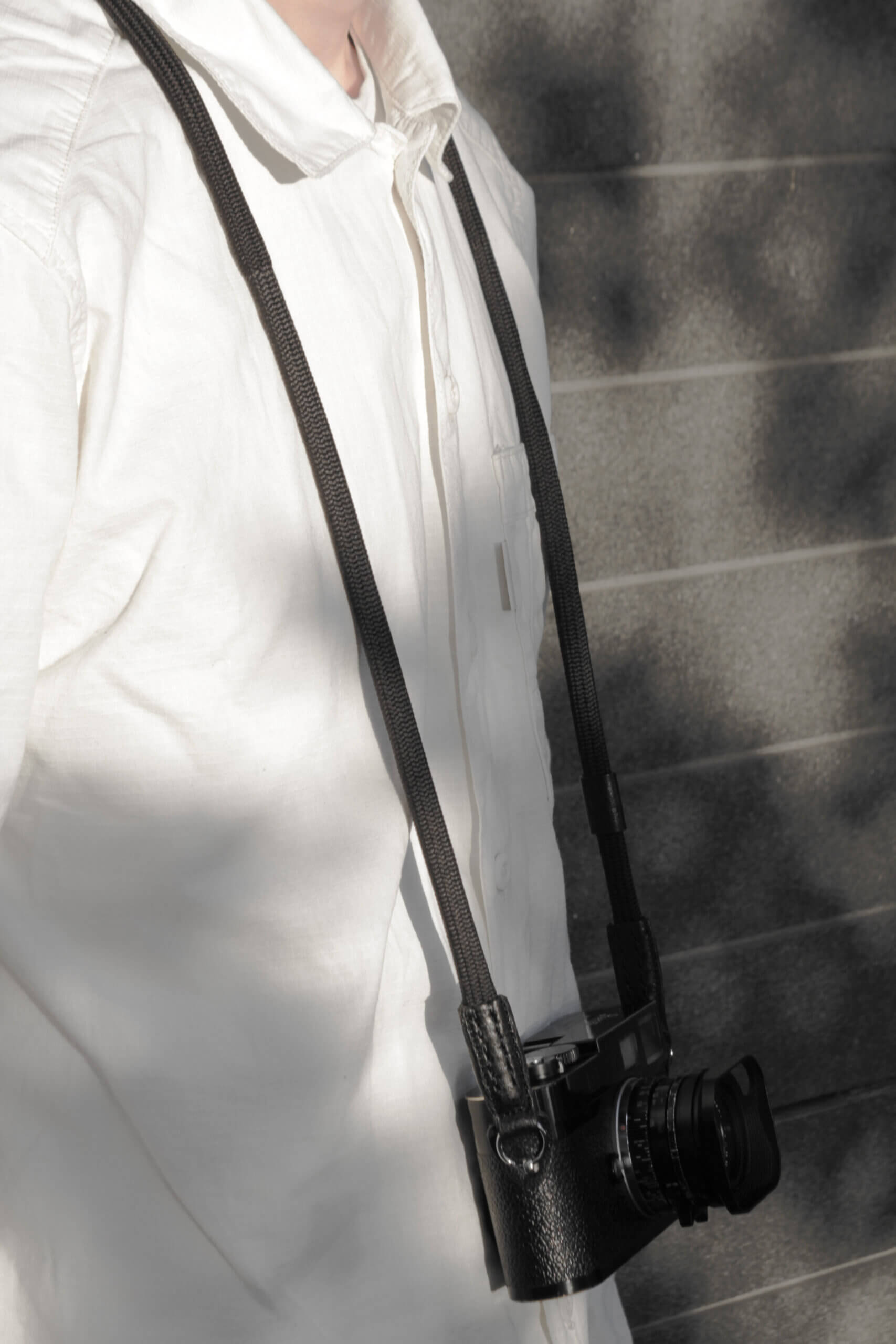 CURA CME-100 SHIMEKIRI (SPECIAL EDITION) Silk Rope Strap (105cm) – Black Ink Monochrome