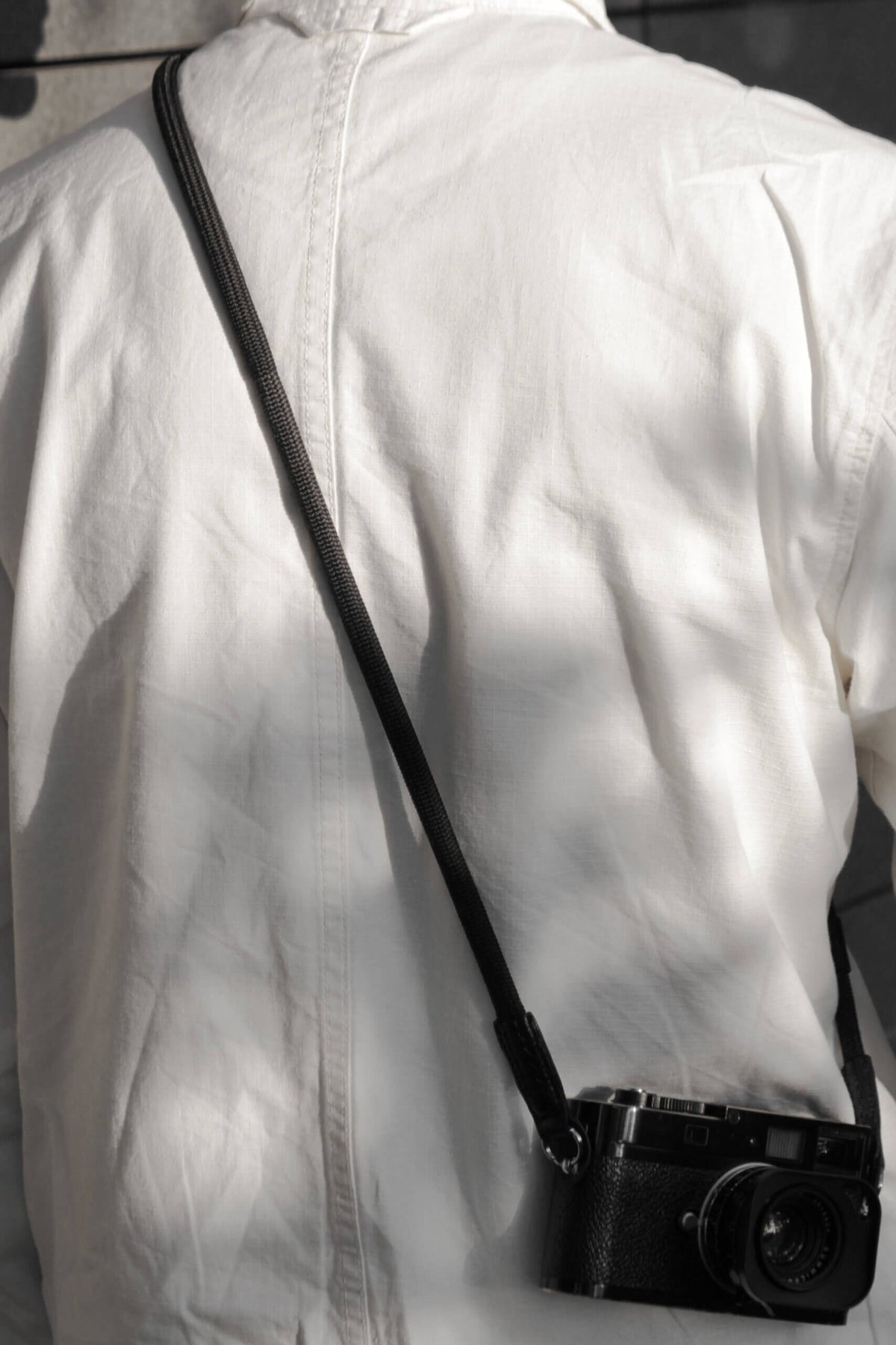 CURA CME-100 SHIMEKIRI (SPECIAL EDITION) Silk Rope Strap (105cm) – Black Ink Monochrome