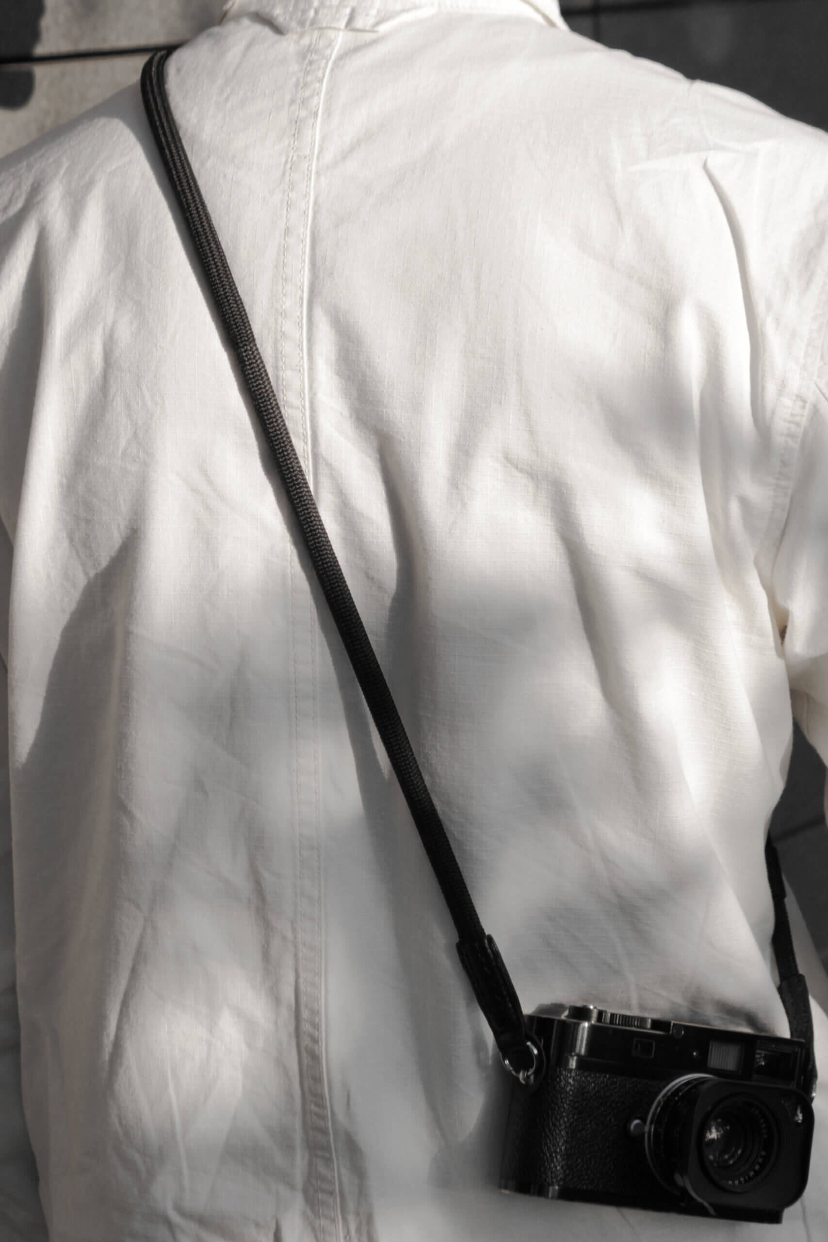 CURA CME-100 SHIMEKIRI (SPECIAL EDITION) Silk Rope Strap (105cm) – Black Ink Monochrome