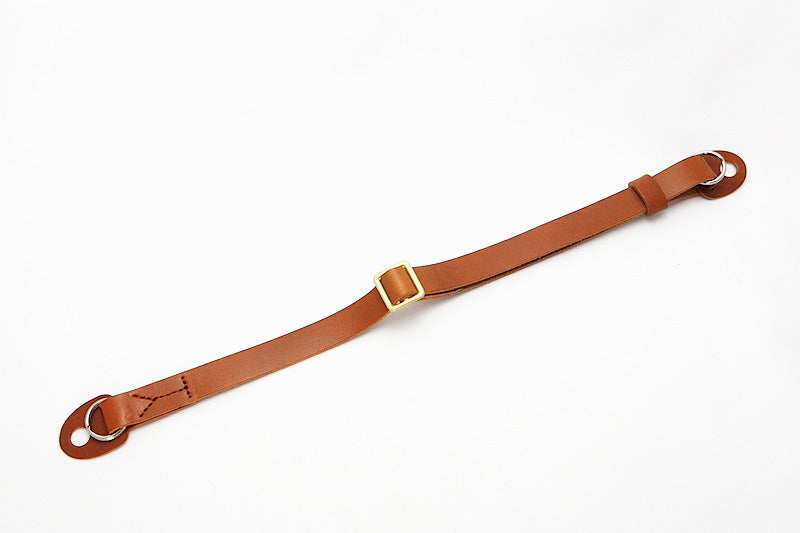 CURA SHSL-100 Leather Short Hold Carry Strap - Light Brown