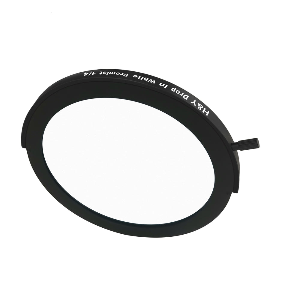 H&Y K-Series 95mm Drop-in White Promist 1/4 Filter for K-series Holder (HD optical glass)