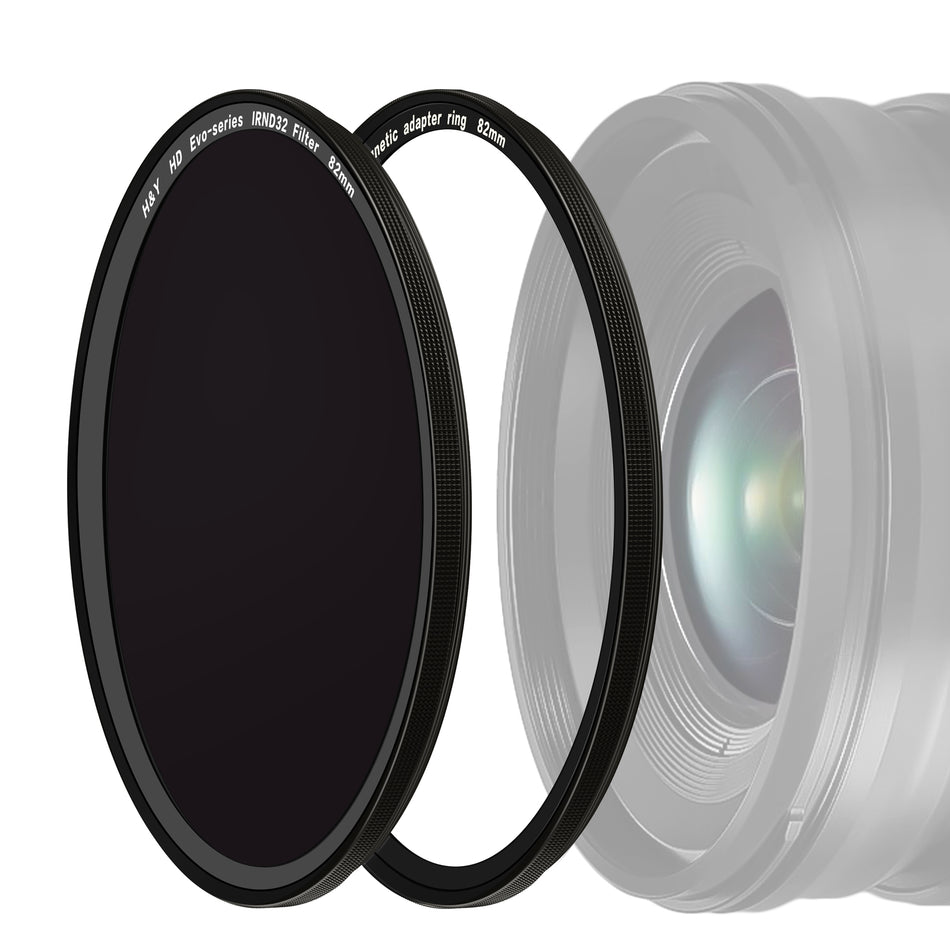 H&Y Filters HD EVO-Series Magnetic IRND32 Filter & Adapter Ring - 72mm