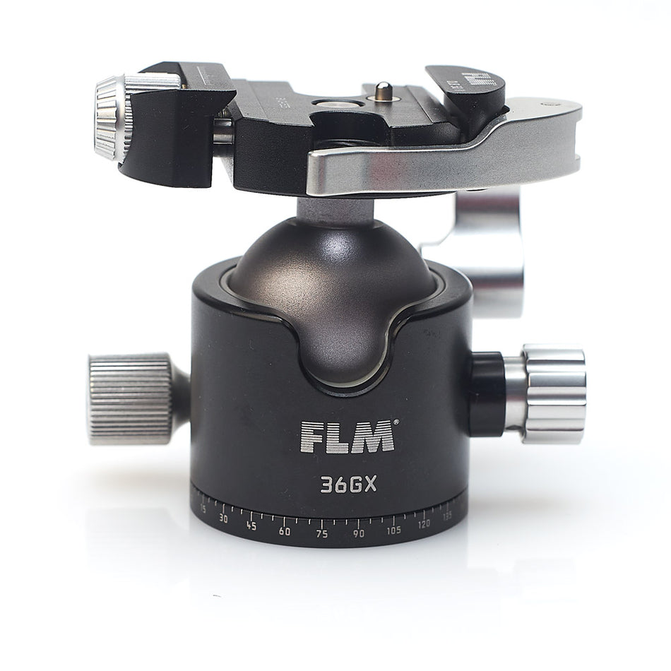 FLM 36GX Genesis inc QLB-50 II Ball Head 36mm with QLB50- II Lever Clamp