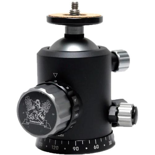 12 48 902-FLM CB-48FTR II Professional Ball Head 48mm with Friction Memory Lock 15 Deg. Stop Pan and Tilt Lock-Ball Heads-FLM