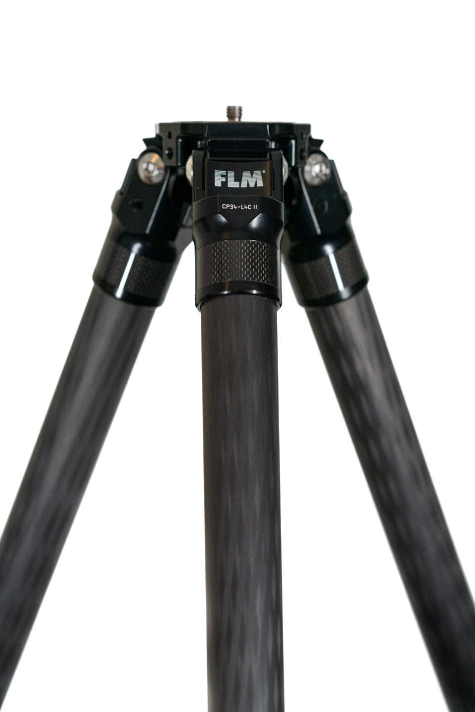 -FLM CP34-S4C II Compact 34mm 4 Section Carbon Fibre Tripod 49/133cm-Tripod Legs-FLM