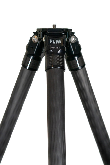 -FLM CP34-S4C II Compact 34mm 4 Section Carbon Fibre Tripod 49/133cm-Tripod Legs-FLM