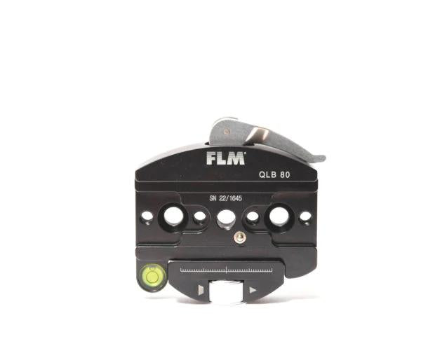 -FLM QLB-80 Quick Release Clamp Base-Tripod Head Accessory-FLM