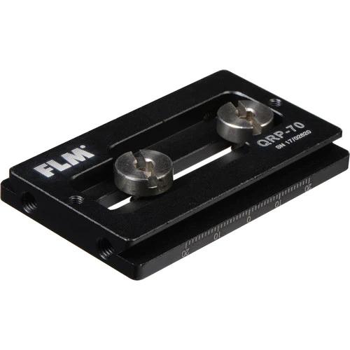 12 70 902-FLM QRP-70 Arca-Type Quick Release Plate (70mm)-Tripod Head Accessories-FLM