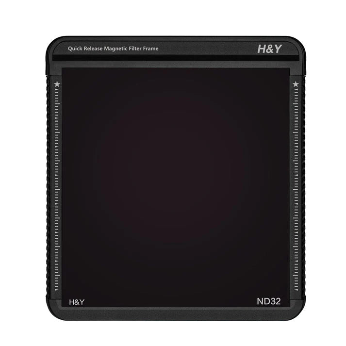 -H&Y Filters 100x100mm K-Series ND32 (5-Stop) Filter w/Quick Release Magnetic Filter Frame-100x100 Filters-H&Y Filters